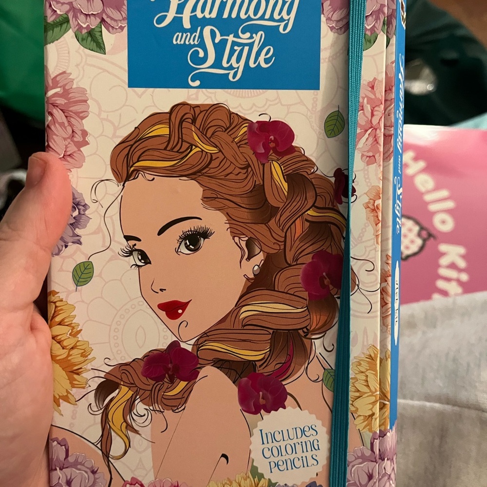 Harmony and Style Coloring Book
